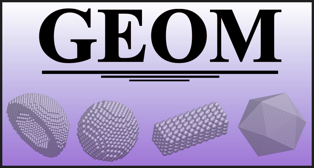 Screenshot of GEOM